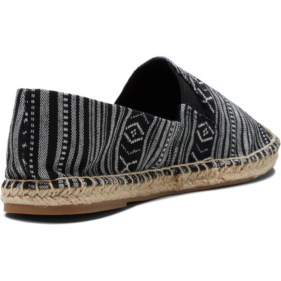 Minnetonka Pam Espadrille Slip On Flats Black White Native Print NWOB Women's 7M - Picture 14 of 15